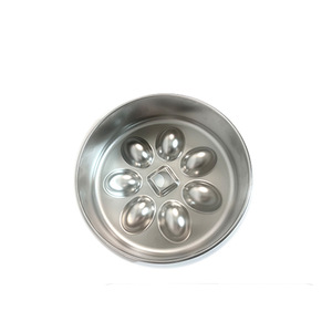Tazón de Alimentación Lenta de Acero Inoxidable Npet para Perros y Gatos, Tazón para Comida de Mascotas con Diseño Antideslizante, Forma Redondeada, Color Plateado - Product Image 5