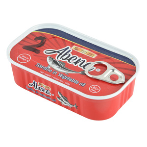 Princesse Sardine Sardine <span class=keywords><strong>en</strong></span> conserve du Maroc Boîte de conserve <span class=keywords><strong>en</strong></span> huile végétale 125gX50tins - Product Image 1