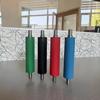 Rouleau à motif en caoutchouc personnalisé avec texture unique pour l'estampage de films/feuilles et le traitement des tissus non tissés