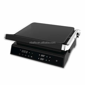 Aifa Digital 4-Slice Offre Spéciale <span class=keywords><strong>XXL</strong></span> Plaque de cuisson détachable Panneau de gaufres numériques Gril de contact Presse à panini Machine à panini - Product Image 3