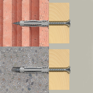 Fischer SX Plus O/ 10 x 50 mm Plug (Confezione da 50 pezzi) - Product Image 2