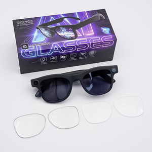 Gafas Inteligentes 2026 WK106 con Cámara Dual de 13MP, Grabación de Video SD NAND de 32GB, Transmisión en Vivo POV, Traducción por IA, Wi-Fi 6, Gafas de Sol para Exteriores - Product Image 5