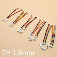 SH1.0 JST1.25 ZH1.5 PH2.0 XH2.54 Konektor Female+Male 2/3/4/5/6/7/8/9/10P Plug Dengan Kabel 10/20/30cm
