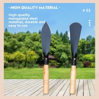 Ensemble d'outils horticoles pour la plantation de fleurs domestiques, avec repiqueur de semis, pelle agricole et pelle de jardinage