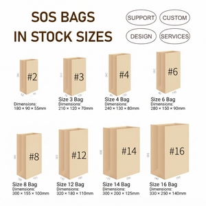 Bolsa de Papel Kraft Personalizada Ecológica para Llevar Comida Rápida, Hamburguesas, Hot Dogs, Sándwiches, Pollo, Resistente a la Grasa - Product Image 4
