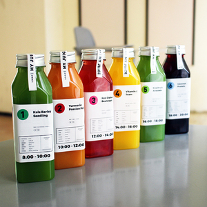 En stock, bouteilles en plastique transparentes carrées réutilisables de 12 oz (350 ml) pour boissons maison, jus, avec bouchon à vis - Product Image 4