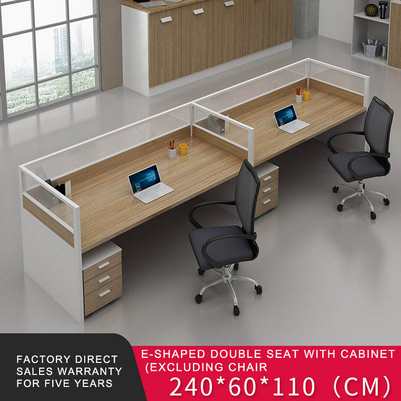 2-seats desk set(with drawer )