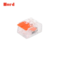 Hord Hochwertige Kupfer-PC-Steckverbinder in Orange, 412 413 414 415 418, Push-in Kabelverbinder