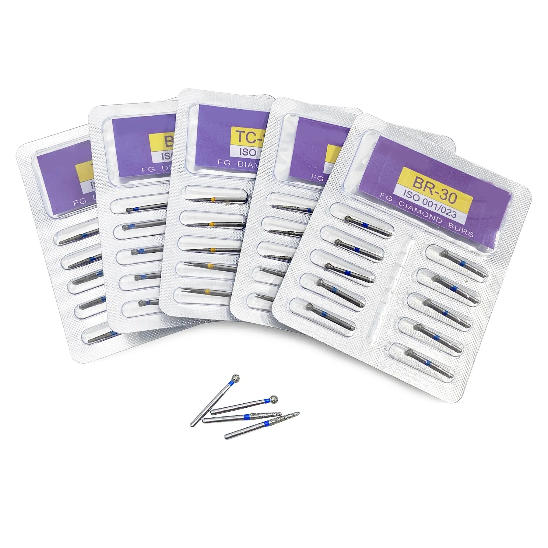 Vender brocas de aço dentárias FG Diamond Burs/instrumento odontológico/produto odontológico