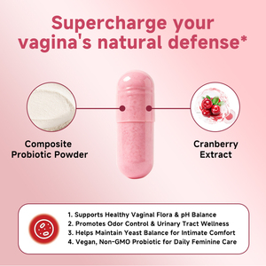 TK Capsules de Probiotiques Vaginaux à Succès pour Femmes – Mélange Flora pour le Soutien du Microbiome et du pH – Vente en Gros - Product Image 3