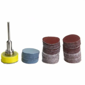 Juego de papel de lija de 1 pulgada y 100 piezas, disco de lijado de 25mm, papel abrasivo, almohadilla de pulido abrasivo de 1 pulgada para herramientas <span class=keywords><strong>Dremel</strong></span> - Product Image 5