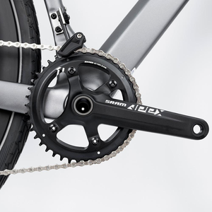 Bicicleta de <span class=keywords><strong>Gravel</strong></span> 700c <span class=keywords><strong>GRAVEL</strong></span>-X de 11 Velocidades Todoterreno de Fibra de <span class=keywords><strong>Carbono</strong></span> para Carreras y Ciudad con Manillar y Sistema de Cableado Interno - Product Image 5