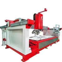 HUALONG machine à pierre scie à pont cnc et coupe-jet d'eau marbre granit évier trou Sawjet machine de découpe pour comptoir