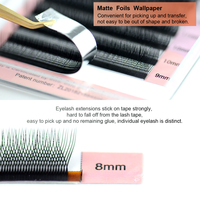 Extensions de cils en forme de YY NAGARAKU, effet tissé, cils synthétiques, faux cils