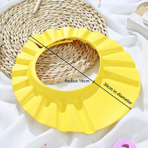 Chapeau de bain en <span class=keywords><strong>EVA</strong></span>, mignon, imperméable, avec couronne, pour bébé, avec couvre-oreilles - Product Image 4