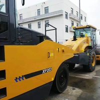 Compacteur à roues en caoutchouc XP203 de 20 tonnes pour la finition des routes urbaines et autoroutes
