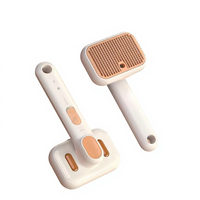 Brosse à vapeur électrique 2026 pour chien, anti-chute de poils [Nettoyage automatique, respectueuse de la peau, 1*Shampooing, étanche IPX7] Outil de toilettage professionnel pour chiens
