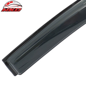 Convient pour Subaru Legacy Sedan 10-14, lot de 4 déflecteurs de vitres en acrylique fumé - Product Image 4