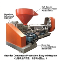 Machine d'extrusion de plastique PP PE pour le recyclage et la granulation des films et des morceaux de déchets