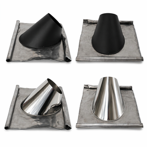 <span class=keywords><strong>Tuyau</strong></span> de cheminée double paroi en acier inoxydable OEM personnalisé à 45 degrés pour toiture, <span class=keywords><strong>125</strong></span> mm (5 po) - Product Image 1