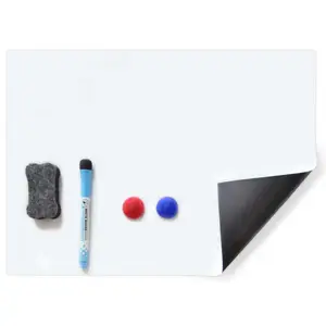 Foglio magnetico personalizzato di grandi dimensioni pennarello per lavagna cancellabile a secco adesivo per lavagna magnetica morbida