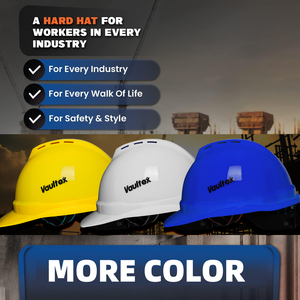 <span class=keywords><strong>Casque</strong></span> de sécurité Vaultex HDPE pour travaux d'ingénierie, <span class=keywords><strong>casque</strong></span> de <span class=keywords><strong>chantier</strong></span>, <span class=keywords><strong>casque</strong></span> de protection rigide, <span class=keywords><strong>casque</strong></span> de sécurité réglable en forme de V - Product Image 6