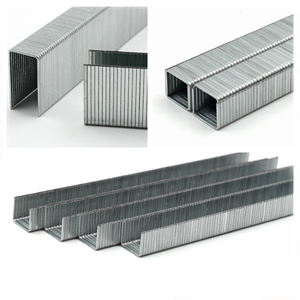 아연 도금 1006J/1008J/1010J/1013J/1016J 소파 스테이플 공압 건 부드러운 생크 스틸 가구 못 - Product Image 2