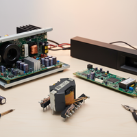 Transformateur de puissance haute fréquence Chipsen RM8, personnalisé pour l'industrie, tension unique, petit format, pour LED, mode de commutation, 5 ans de garantie