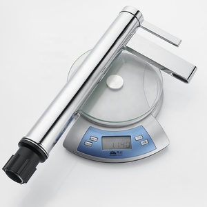 Robinet de lavabo monocommande moderne chromé à économie <span class=keywords><strong>d</strong></span>'<span class=keywords><strong>eau</strong></span>, à poser sur le comptoir, <span class=keywords><strong>eau</strong></span> chaude et froide, haute qualité, vente chaude - Product Image 6
