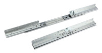 Mécanisme de table extensible en acier laminé à froid pour meubles Roulement à billes Composé de métal Salle à manger Glissière de table d'extension de 48 mm pour table