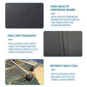 YH Gấp Nhà Trò Chơi <span class=keywords><strong>Texas</strong></span> Poker Bảng Có Thể Gập Lại Pokertisch <span class=keywords><strong>Mesa</strong></span> De Poker Tafel Với Bánh Xe Phổ Quát - Product Image 5