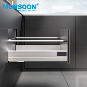 Sistema di guida del cassetto scorrevole della cucina di estensione completa per la mobilia per pranzare la camera da letto uso dell'hotel del bagno - Product Image 2