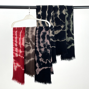 Voile Hijab en Rayonne Modal Premium Personnalisé Tie-Dye Style Américain Populaire, Écharpe pour Cheveux, Châle pour Femmes, Khimar Nouveauté 2026 - Product Image 2