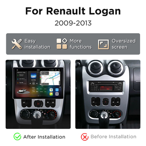 Junsun X9 Carplay Android đài phát thanh xe cho Renault Logan 1 2009 2013 xe DVD Player 2K QLED 2000*1200P 7870 2.7GHz 5G/4G LTE - Product Image 2