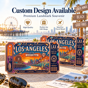 Barra de Cobre Puro 999 de 5 oz con Estampado 3D en Alto Relieve de Palmeras y Atardecer, con Efecto UV a Prueba de Color, Arte Metálico '<span class=keywords><strong>California</strong></span> Dreaming' - Product Image 1