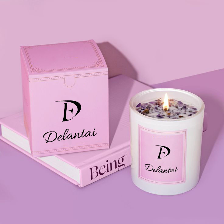Custom Handmade Wooden Fragrance Candle Luxury