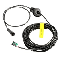 Câble M12 12 broches, connecteur 24AWG, faisceau de câblage automobile avec clip de fixation SR