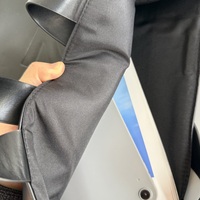 Sac fourre-tout minimaliste en cuir PU noir mat, grande capacité, larges poignées plates, fermeture magnétique pour femmes, travail de bureau