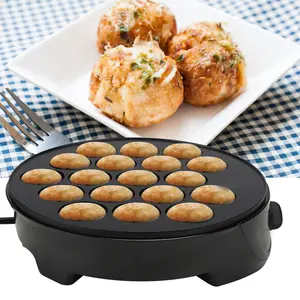 Nouvelle machine à takoyaki électrique domestique, mini-<span class=keywords><strong>plaque</strong></span> de <span class=keywords><strong>cuisson</strong></span> électrique, machine à petit-déjeuner, <span class=keywords><strong>plaque</strong></span> de <span class=keywords><strong>cuisson</strong></span> à 18 trous pour boulettes de poulpe - Product Image 2