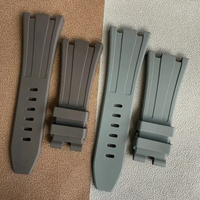Bracelets de montre en fluororubber Ademars Pt avec logo personnalisé, remplacement du modèle original, pour 2640/26470/26480/25940, avec boucle à ardillon et 28 mm P