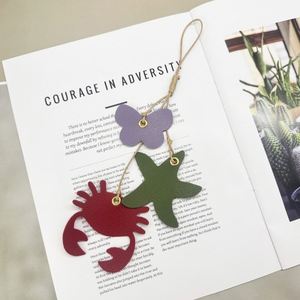 New PU Leather Marine Animals Fruit <b>Charms</b> Handbag Decorative <b>Charms</b> Keychain Wholesale Pendant for <b>Bags</b> Decoration - Product Image 2