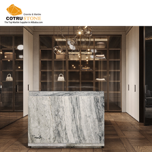 Tùy Chỉnh Ý Đá Tự Nhiên Countertop Bức Tranh Phong Cảnh Tĩnh Mạch Đá Cẩm Thạch Nhà Bếp Đảo Cho Sang Trọng Ăn Uống Thanh - Product Image 3