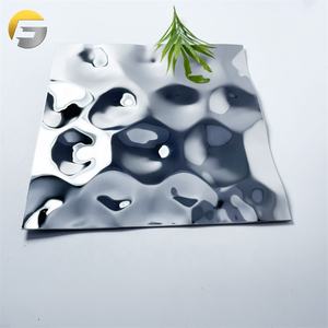 V3041工場供給ステンレス鋼カラーシートクロームカラー304価格エンボスシート - Product Image 5