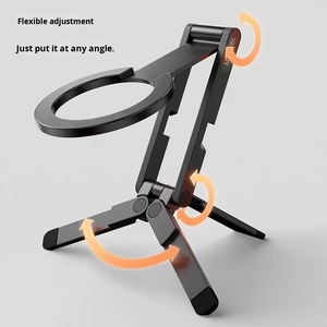 Portable Flexible Telescopic Aluminium Magnetic Holder for Mobile Phone Adjustable Tripod Stand <b>Live</b> <b>Streaming</b> Video Recording - Product Image 3