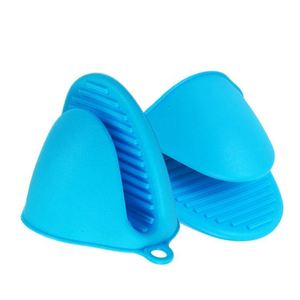 Silicone Baking Oven Mitts Microwave Oven Mitts Insulation Non Stick Anti-slip Grips Bowl Pot Clips Kitchen Gadgets - Product Image 1