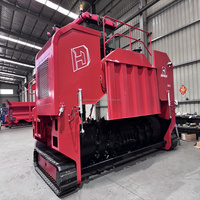 Machine à Compostage des Déchets Alimentaires HINDA, Ligne de Compostage pour Engrais Organique, Composteur Haute Performance Économe en Énergie 380V/220V 200-1000m/jour