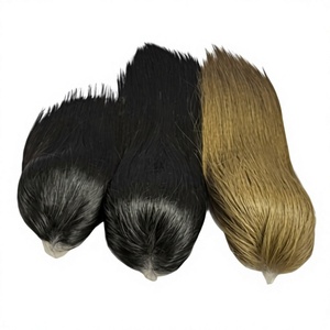 Big Sale Long Human Hair <b>Wigs</b> Natural Black Lace Front Remy Hair Full Head <b>Wig</b> HD Lace 200% Density Double Drawn - Product Image 1
