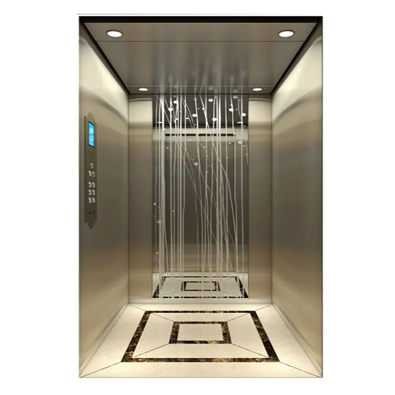 Гостиничный коммерческий пассажирский лифт жилой лифт 4 Пассажира