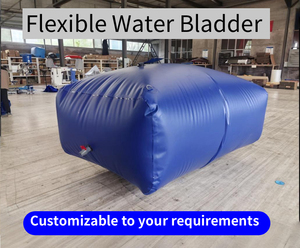 Réservoir souple pliable en PVC de grande capacité pour l'agriculture, avec capacités personnalisables 1000L/10000L/50000L - Product Image 4