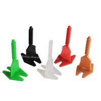 Système de nivellement des carreaux avec capuchons rotatifs, clips de nivellement faciles à utiliser et entretoises pour carreaux, accessoires essentiels pour le carrelage